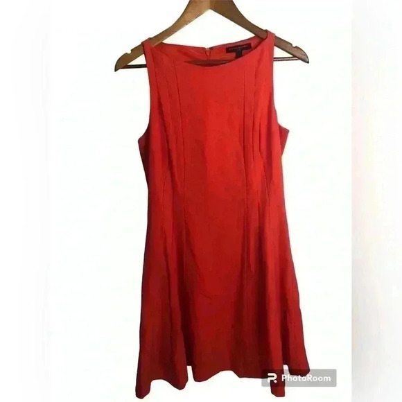 Banana Republic Ladies size 4 Peach Swing A Line Dress sleeveless. - Picture 1 of 5